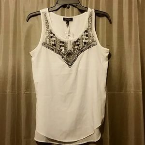NWT Jessica Simpson Beaded Tank Top.
